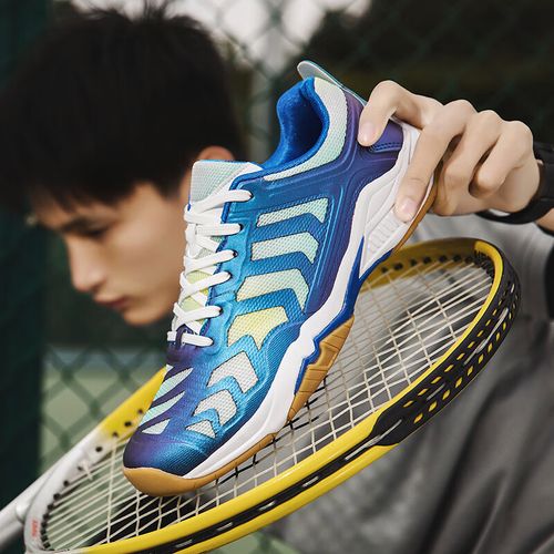 努格森羽毛球鞋男夏季透气软底跑步鞋青少年体育比赛排球网球运动鞋